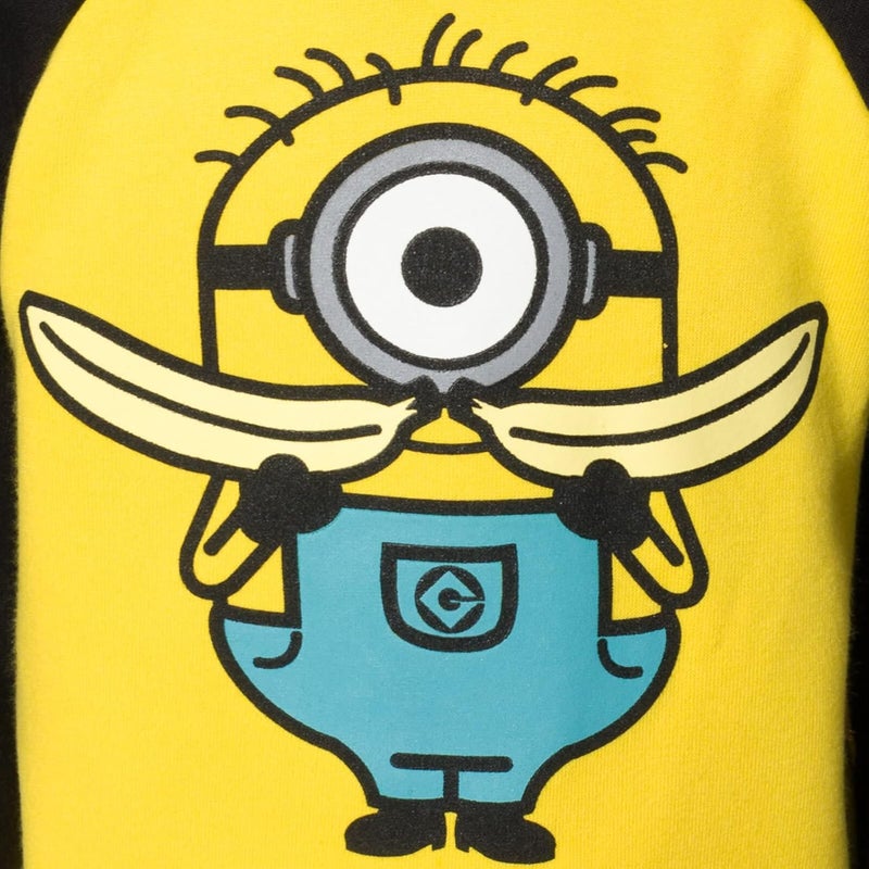 Despicable Me Minions Fleece Pullover Hoodie Toddler to Big Kid - Image 3